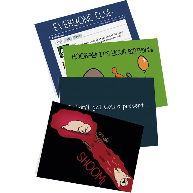 exploding-kittens-greeting-cards-nsfw-geburtstagskarte-4er-pack image 1