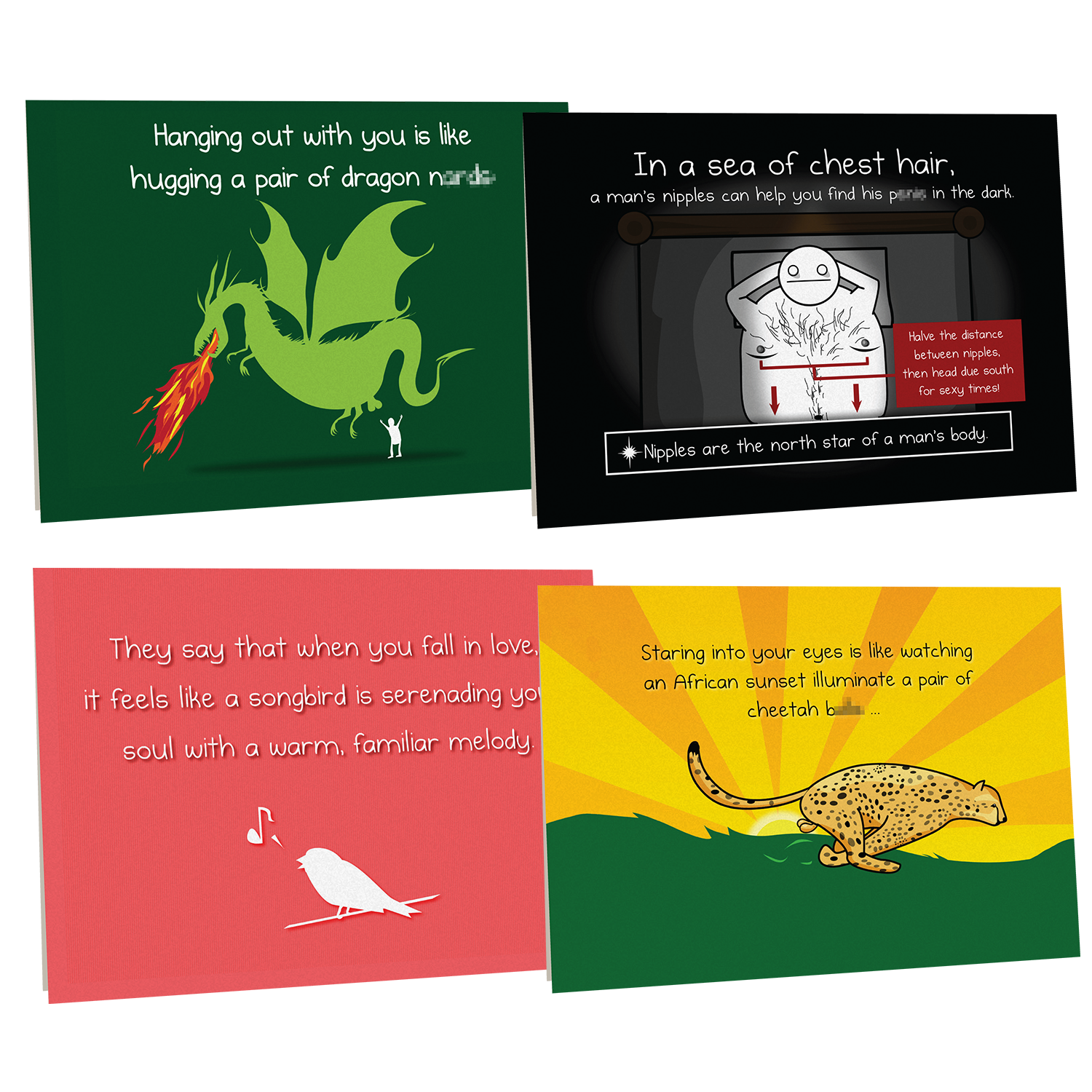 exploding-kittens-nsfw-love-friendship-cards-grusskarten-4er-pack image 2