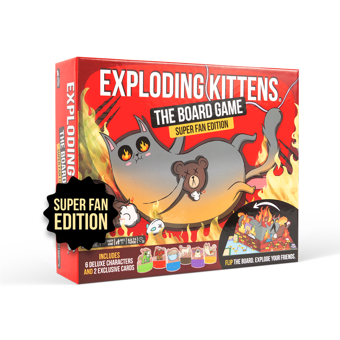 exploding-kittens-games-the-board-game-super-fan-edition-brettspiel image 1