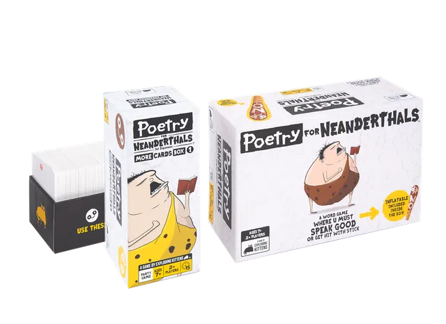 exploding-kittens-poetry-neanderthals-wortspiel-bundle-en image 1