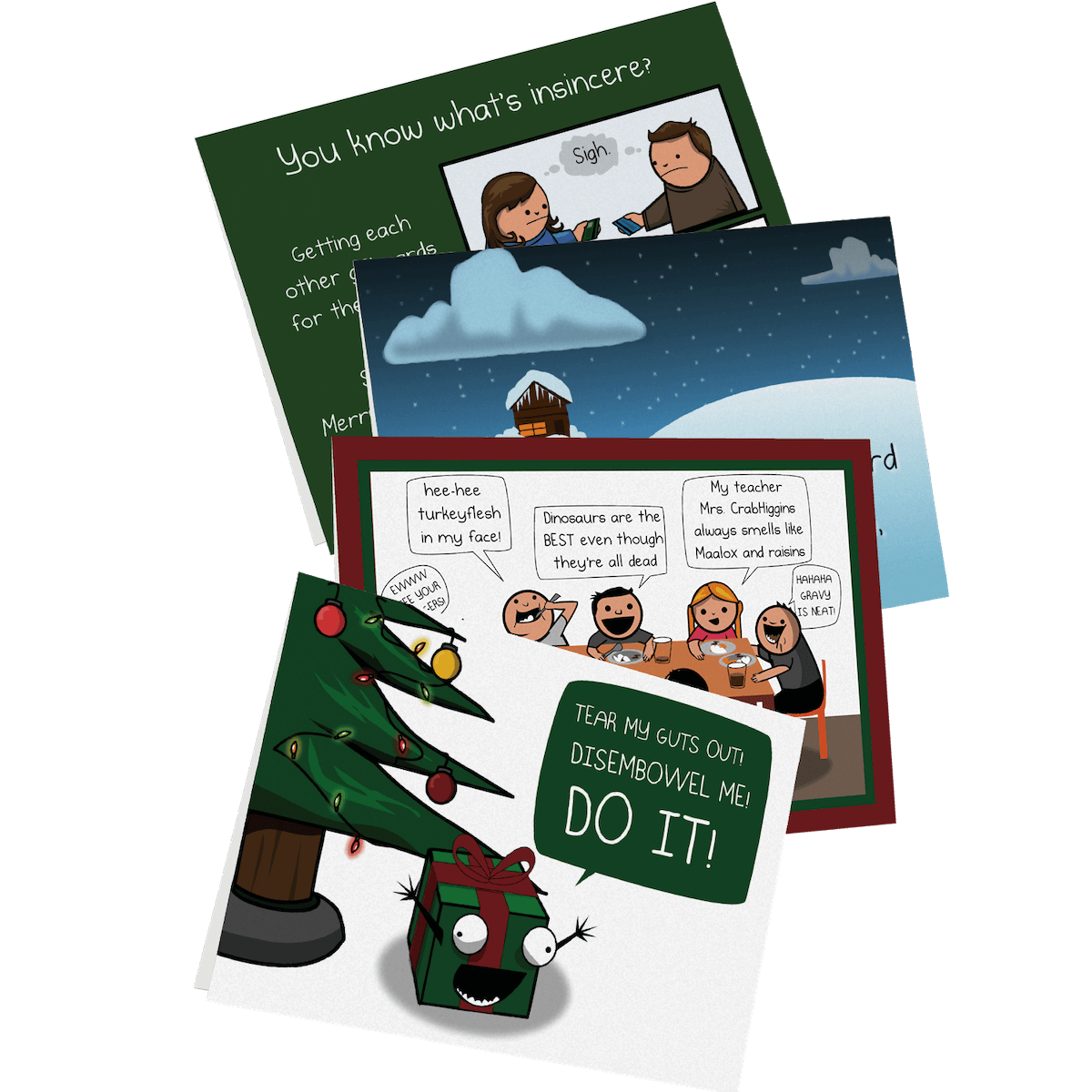 exploding-kittens-nsfw-holiday-greeting-card-bundle-gru-karten-4er image 1