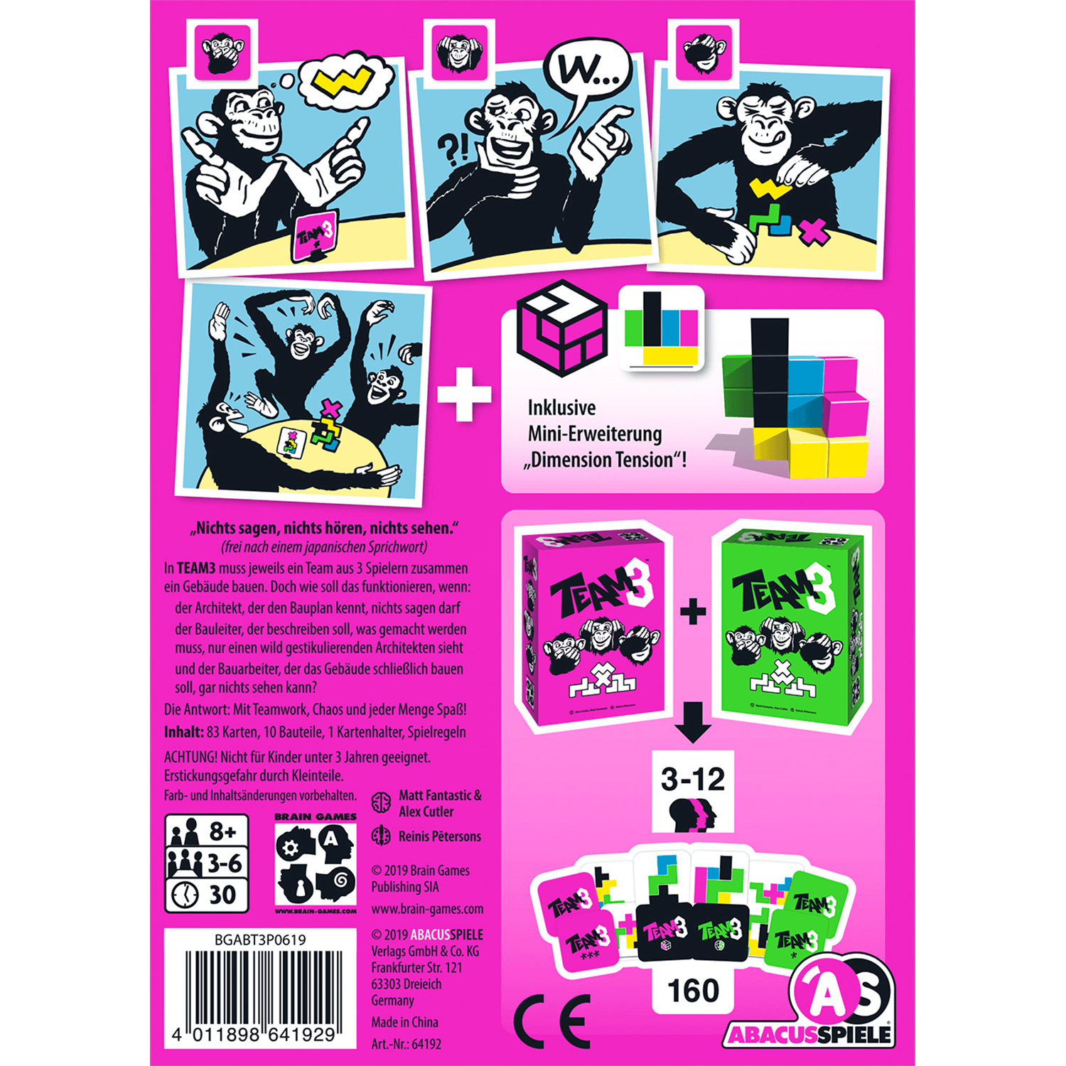 abacusspiele-team3-pink-familienspiel-kooperatives-bauspiel image 3
