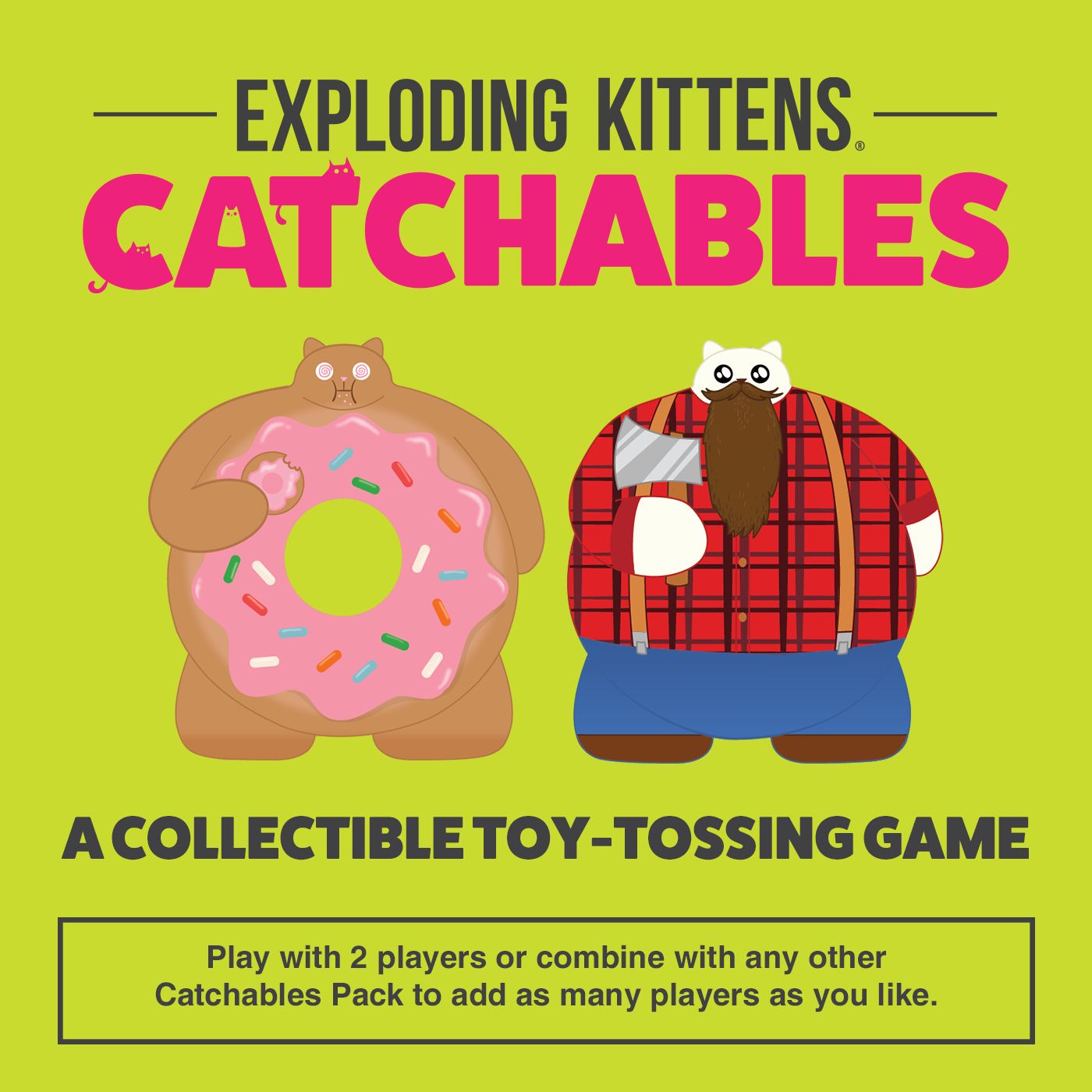 exploding-kittens-collectibles-catchables-2-pack-donut-lumber image 5