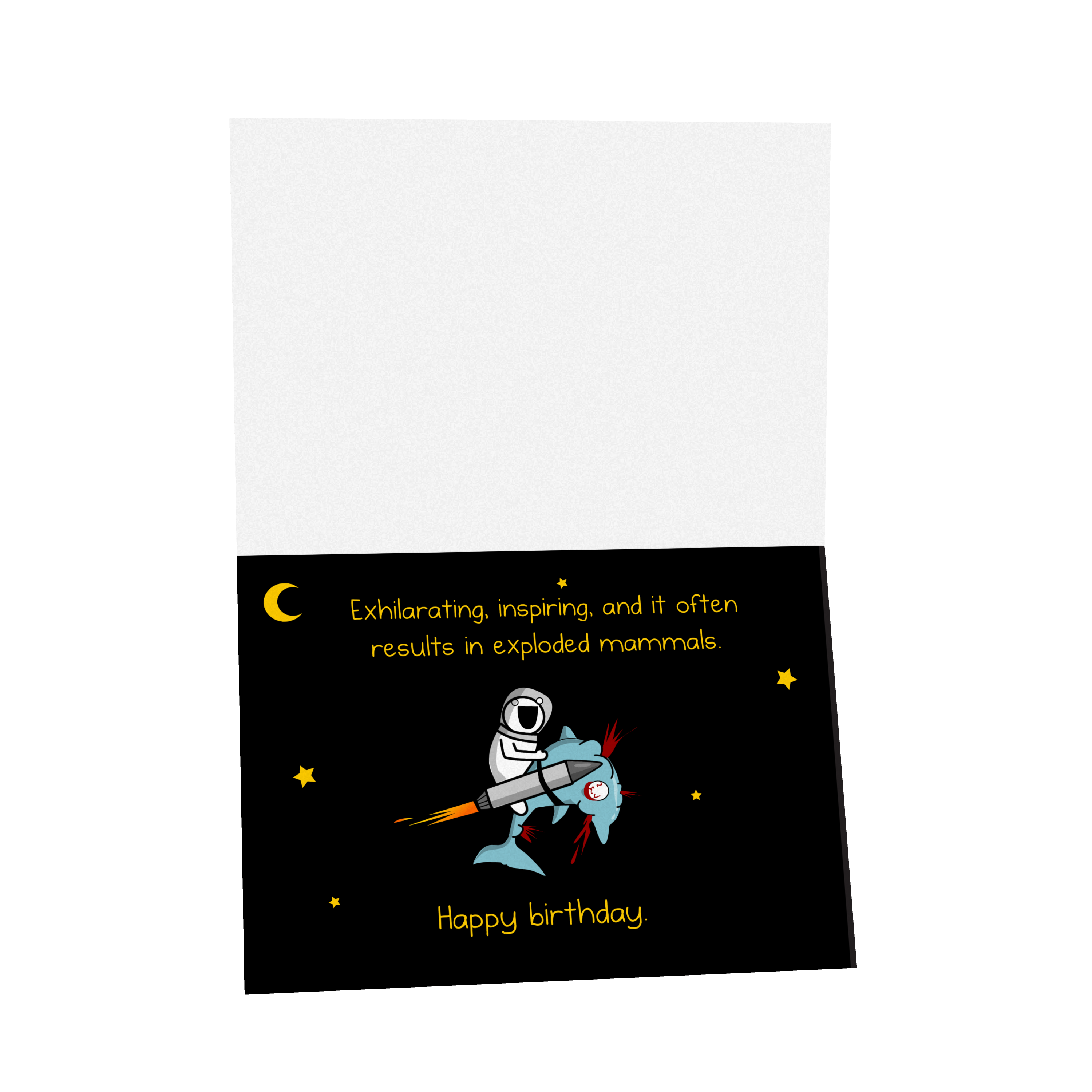 exploding-kittens-dolphin-space-geburtstagskarte-nsfw-einzelkarte image 3