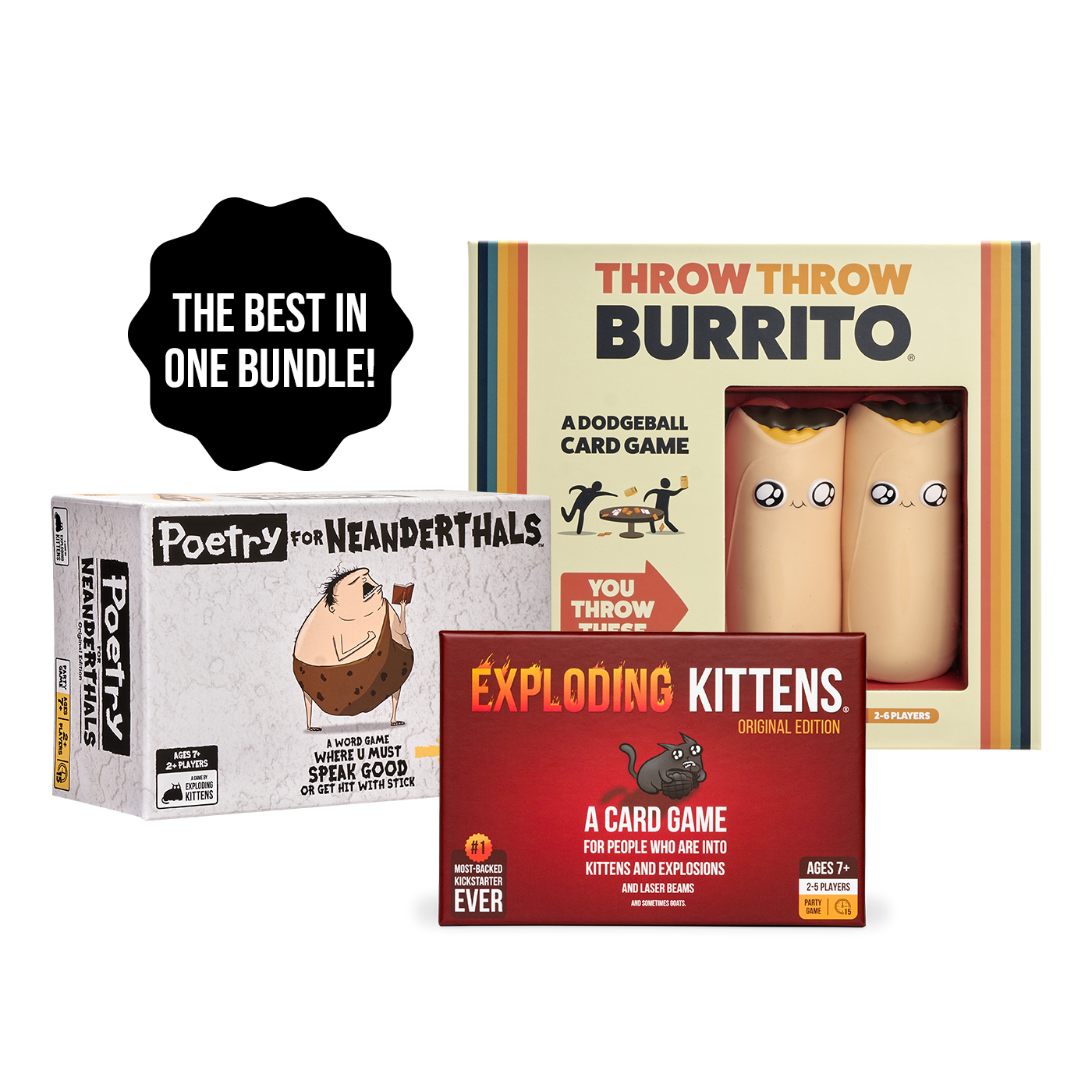 exploding-kittens-greatest-hits-bundle-spielebundle-3er-geschenkset image 1
