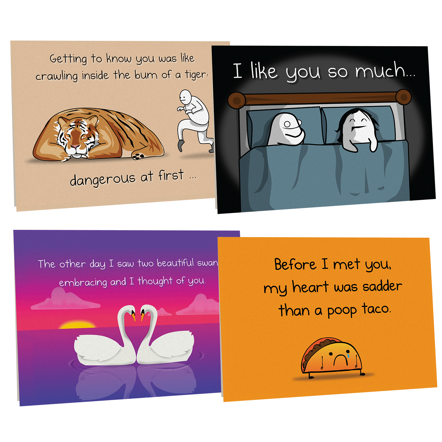 exploding-kittens-love-friendship-grusskarten-4er-pack-vol-c image 2