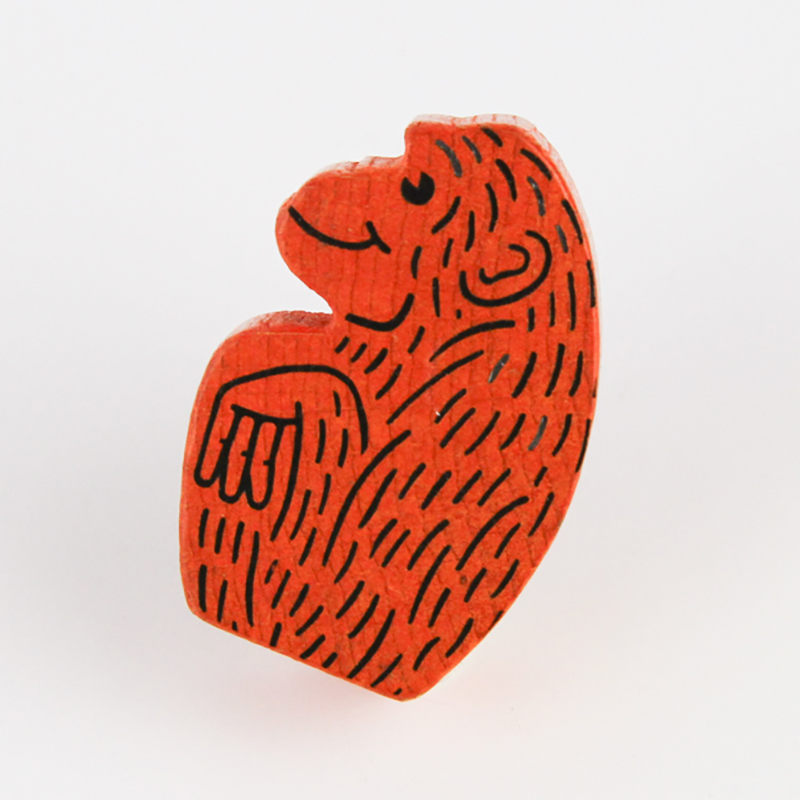 abacusspiele-zooloretto-affe-spielfigur-orange-ersatzteil image 2