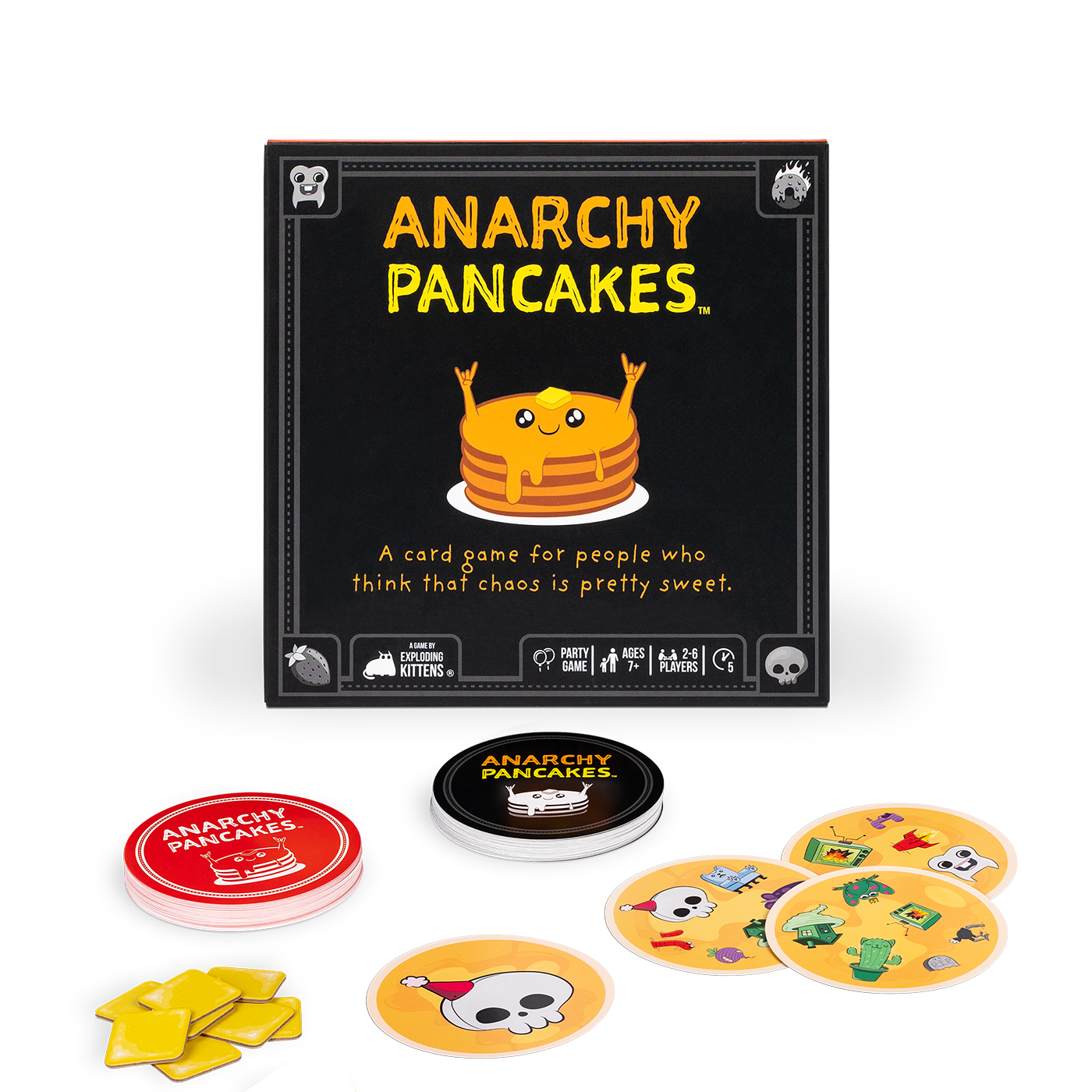 exploding-kittens-anarchy-pancakes-kartenspiel-spot-it image 1