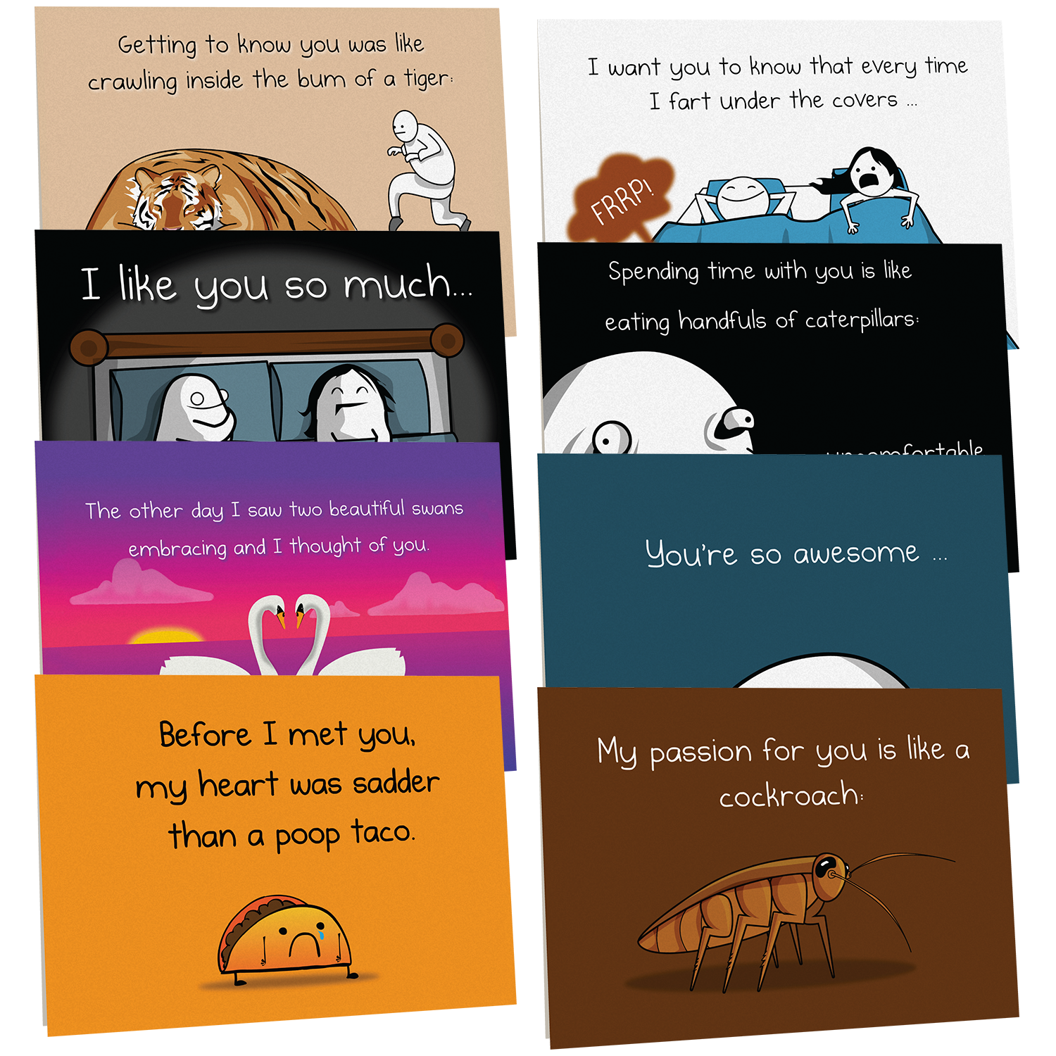exploding-kittens-love-friendship-karten-8er-pack-nsfw-lustig image 1