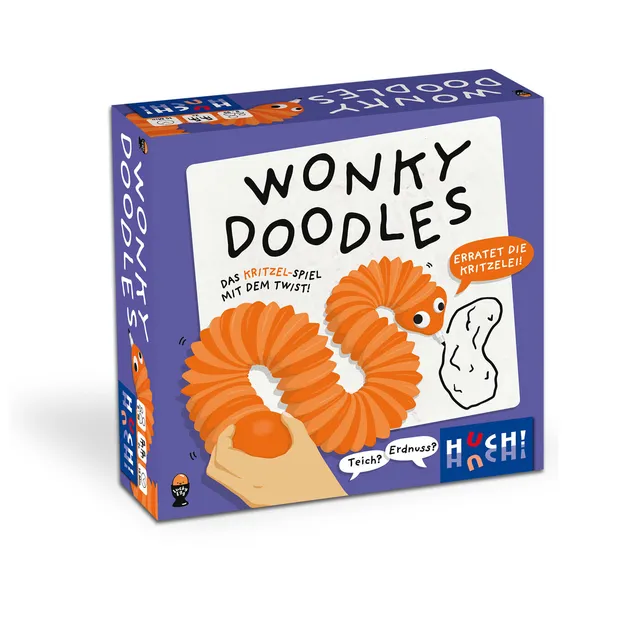 huch-auzou-wonky-doodles-partyspiel-zeichenspiel image 1