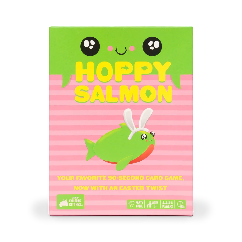 exploding-kittens-hoppy-salmon-kartenspiel-ostern-aktion image 1