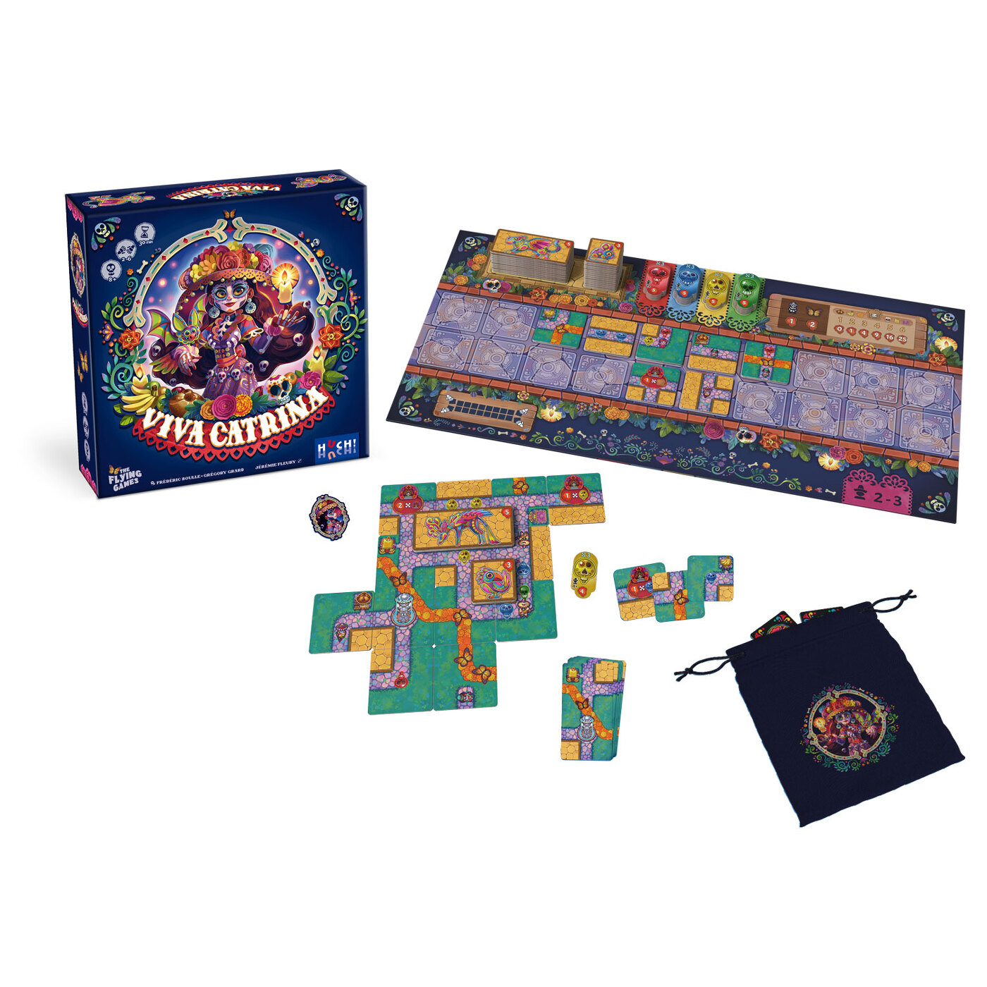 huch-auzou-viva-catrina-kartenspiel-mexiko image 8